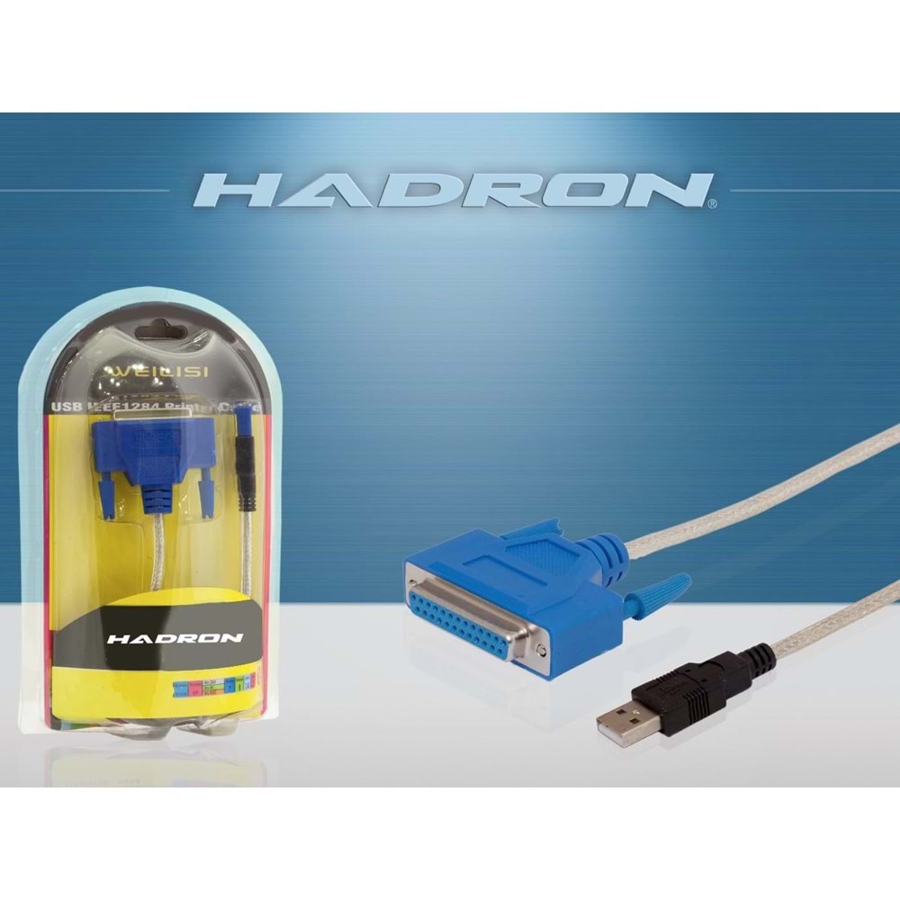 Yazıcı Kablo Usb To Lpt 1.5 M Hadron HDX7531