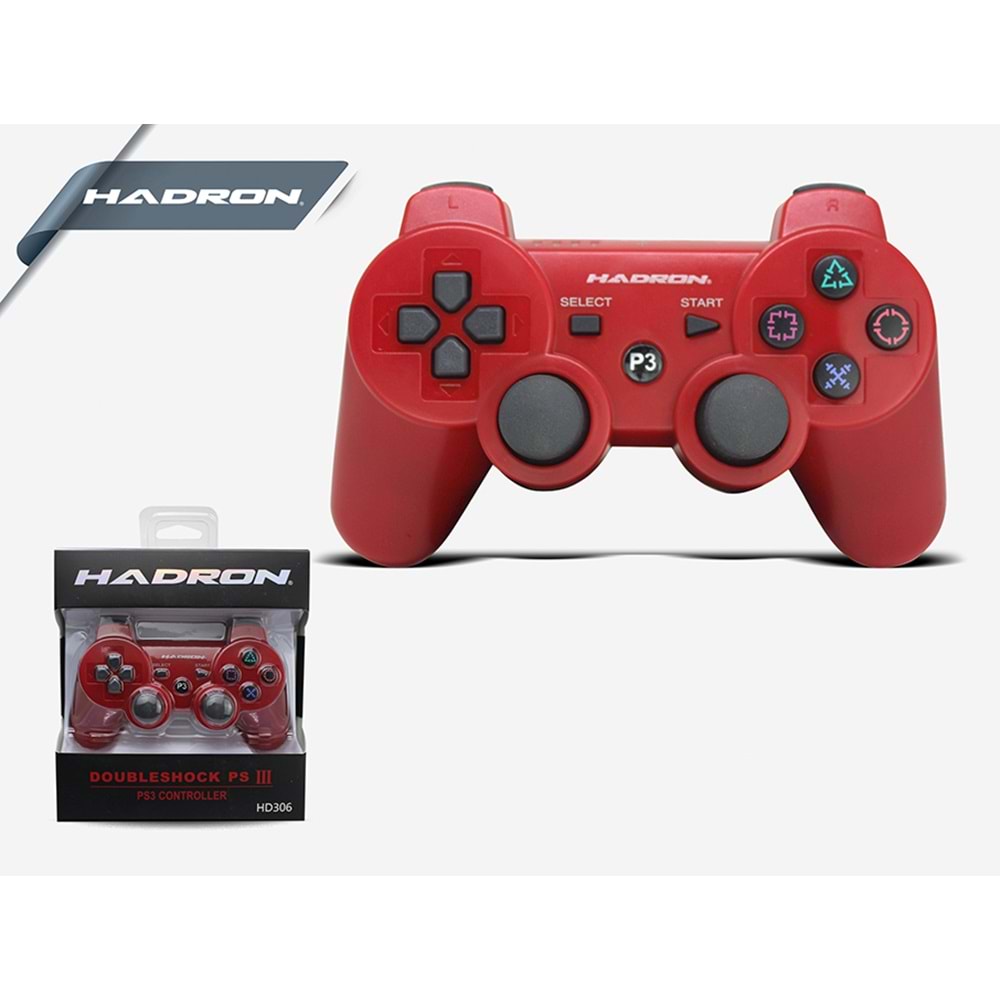 Kol PS3 Analog Titreşimli Bluetooth Hadron HD306K Kırmızı