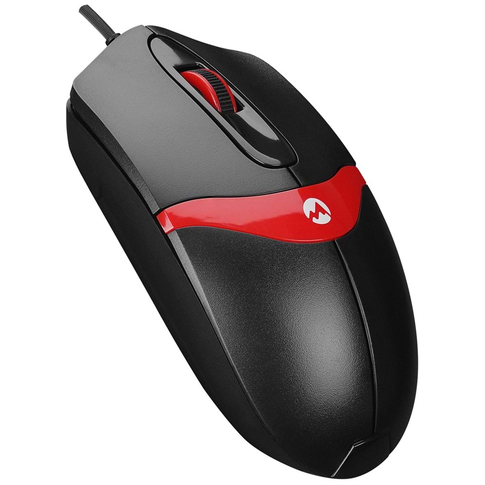 Mouse Optik 3D 1200 Dpi Everest Sm-220 Siyah Kırmızı