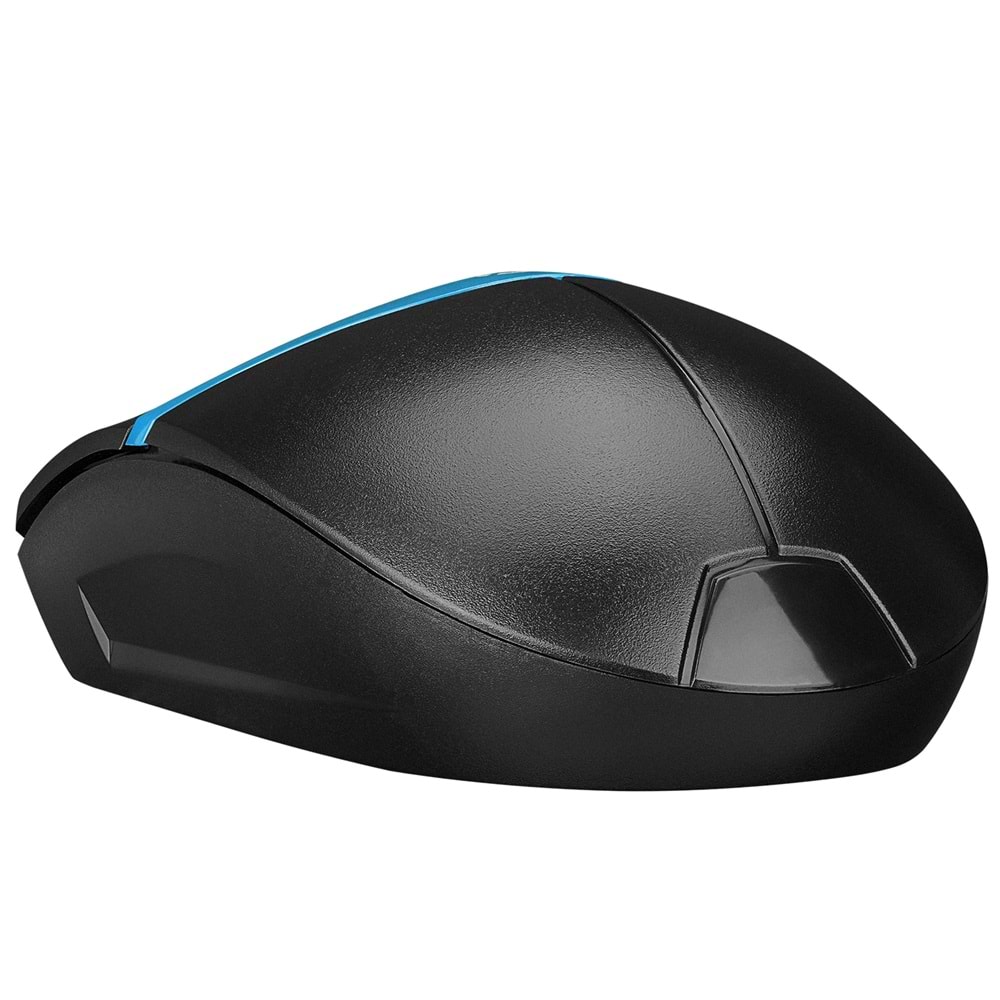 Mouse Optik 3D 1200 Dpi Everest Sm-220 Siyah Mavi