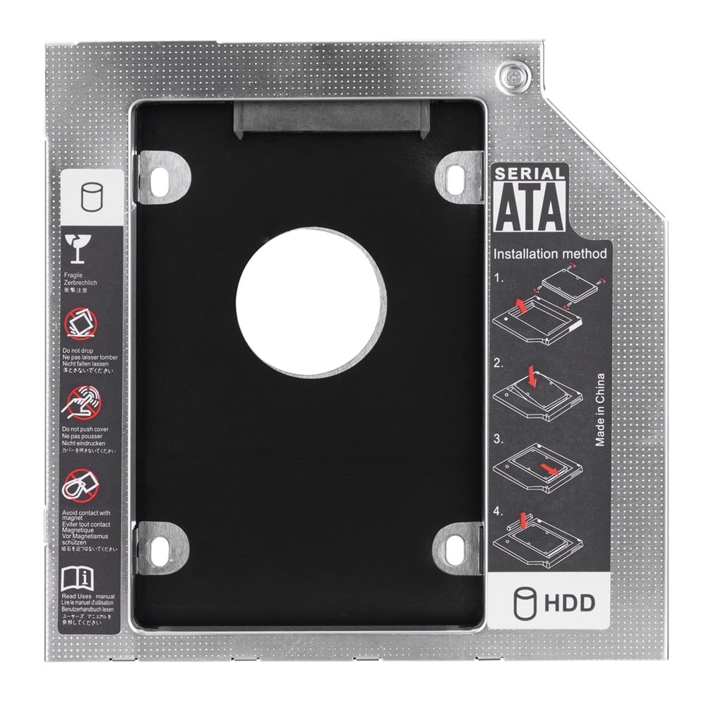 Hard Disk Dvd Kutusu Hdd Cady Slim 9.5 MM. S-Link SL-SSD9