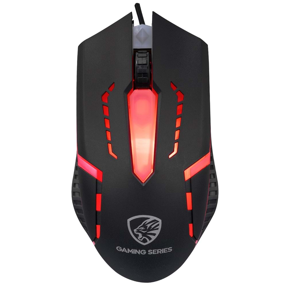 Klavye Mouse Set Q Oyuncu Kablolu Kırmızı Tuşlu Hytech HYK-46 GAMY COMBO