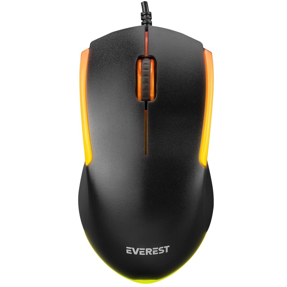 Klavye Mouse Set Oyuncu Rainbow Aydınlatmalı Everest KM-R59 FORZA PLUS