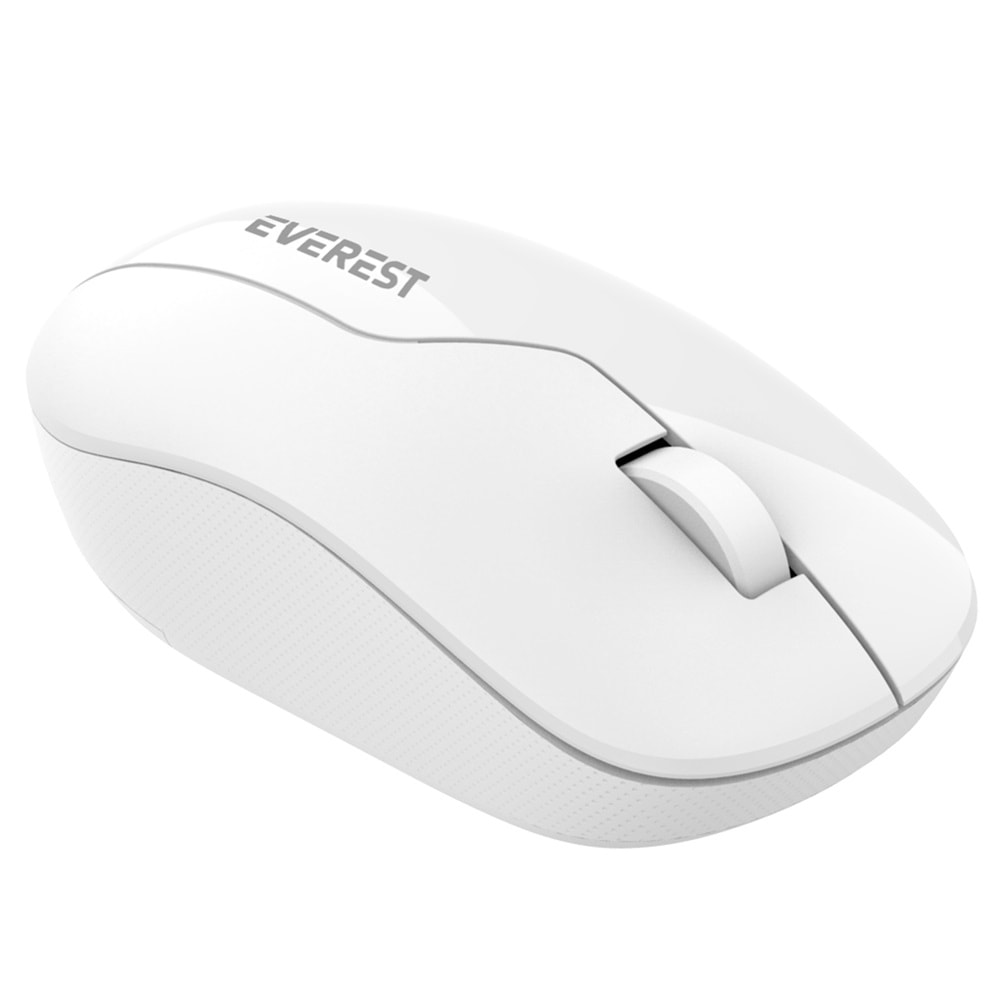 Mouse Kablosuz 2.4 Ghz Everest SMW-973 Beyaz