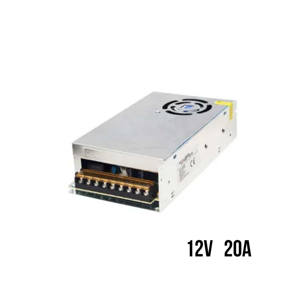 Adaptör 12V 20A Rose OPS-240