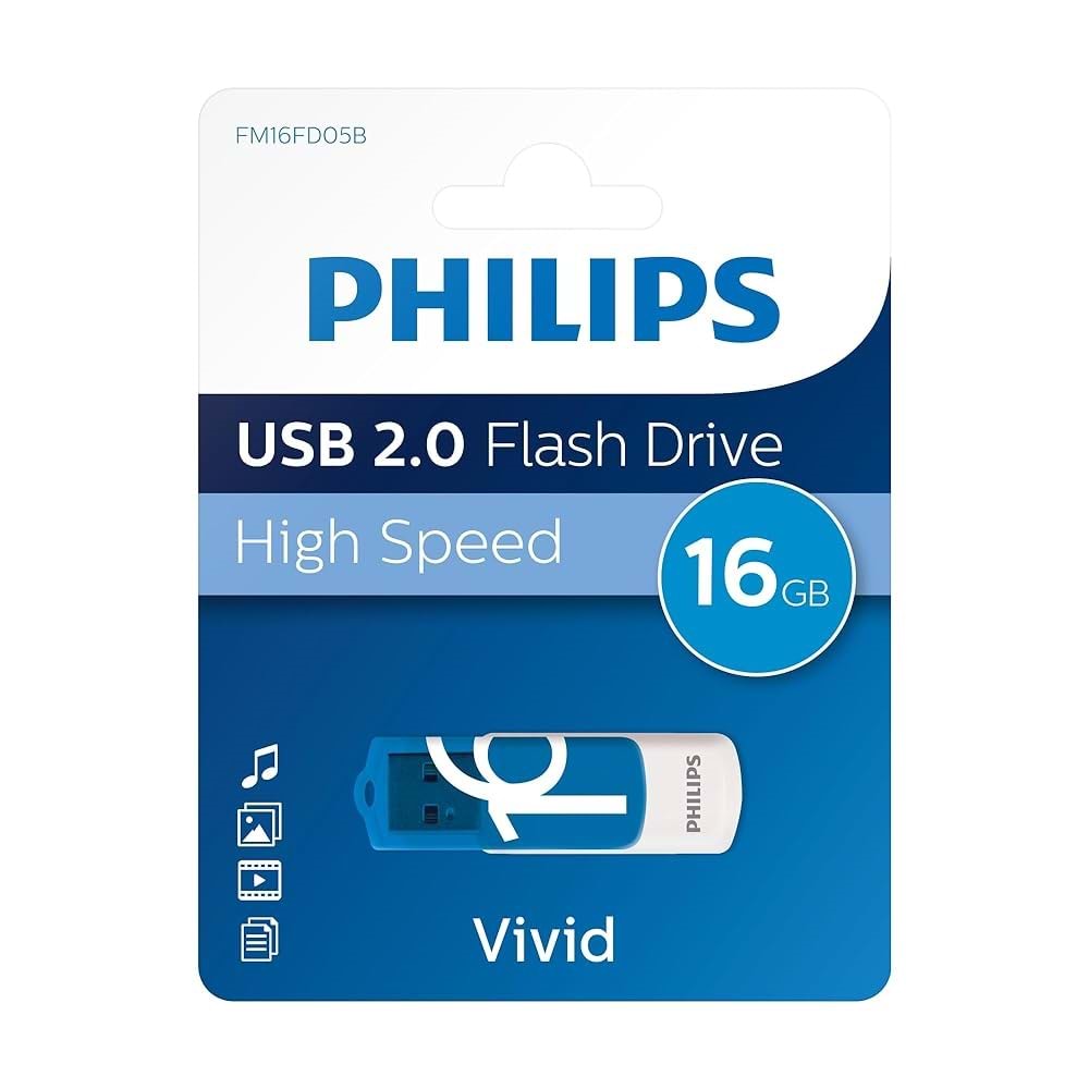 Flash Bellek 16 GB USB 2.0 Philips FM16FD05B
