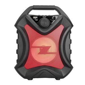 Bluetooth Hoparlör Usb-Sd Mikado MD-5BT X-Life Siyah-Kırmızı
