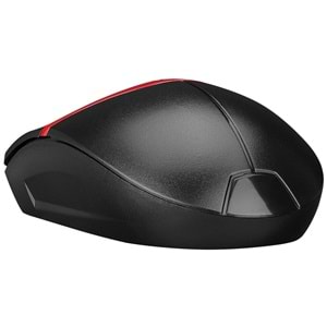 Mouse Optik 3D 1200 Dpi Everest Sm-220 Siyah Kırmızı