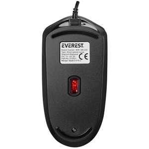 Mouse Optik 3D 1200 Dpi Everest Sm-220 Siyah Mavi