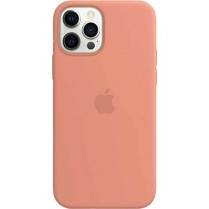 İphone 11 Kılıf Logolu Lansman Açık Turuncu