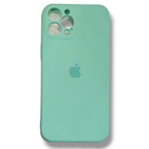 İphone 13 Pro Max Kılıf Logolu Lansman Açık Yeşil