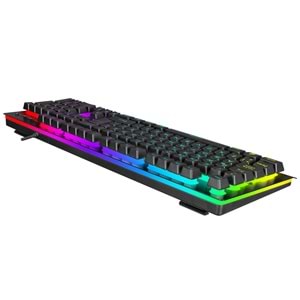 Klavye Oyuncu Gaming RGB Aydınlatmalı Rampage MIRACLE K2