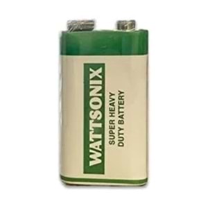 Pil 9V Alüminyum Wattsonix