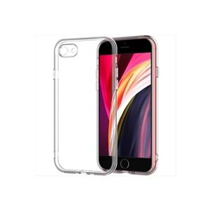 İphone 7G-8G-SE2 Kılıf Kamera Korumalı Şeffaf Silikon