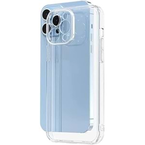 İphone 13 Pro Kılıf Kamera Korumalı Şeffaf Silikon