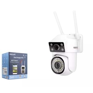 Güvenlik Wifi Kamera 2 Li 4 Mp 3.6 Mm Lens Siyah Hadron Wp244
