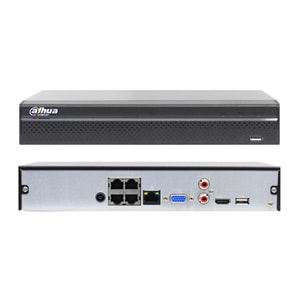 Kayıt Cihazı Nvr IP 4 Kanal H.265 1080P Dahua NVR2104HS-4KS2
