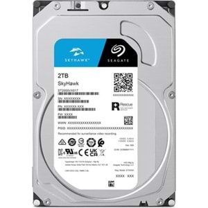 Hard Disk 3.5 İnç 2 TB 7-24 Seagate Skyhawk