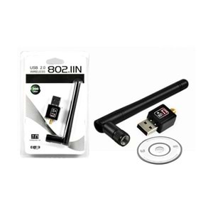 Wireless Adaptör 300 Mbps Antenli Platoon PL-9334