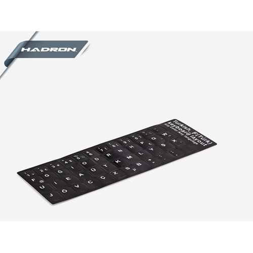 Notebook Klavye Sticker Türkçe F Hadron HD3218F HDX8259