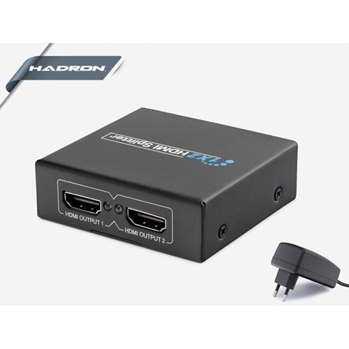 Hdmı Çoklayıcı Splitter 2 Port 1.4 V 1080P 3D Hadron HDX1284