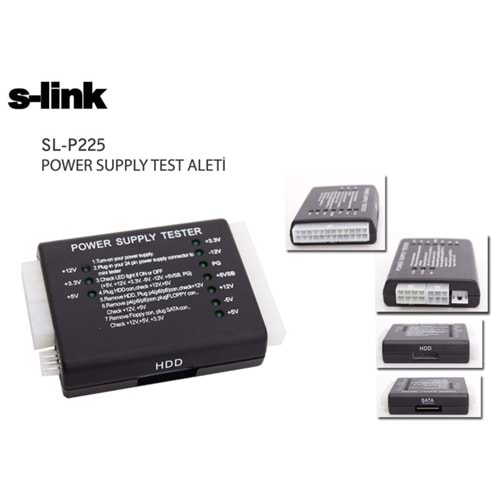 Power Supply Test Cihazı S-link SL-P225