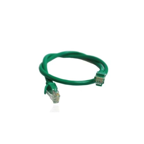 Ethernet Patch Kablo Cat 6 1 Metre Yeşil Teknogreen TKC-001Y