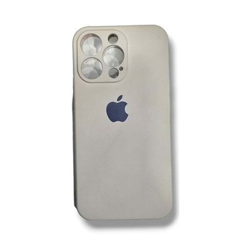 İphone 12 Pro Kılıf Logolu Lansman Krem