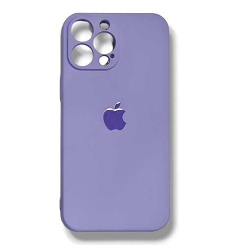 İphone 13 Pro Max Kılıf Logolu Lansman Mor