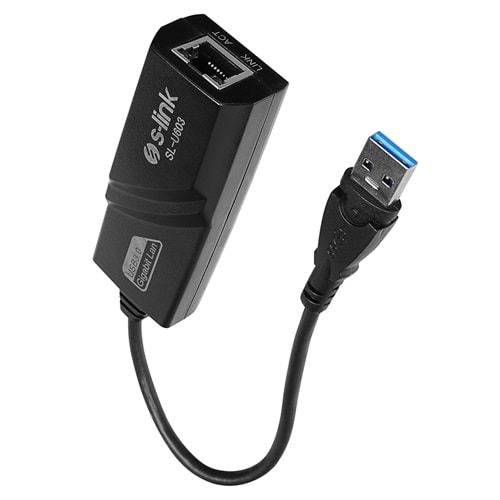 Ethernet Usb Çevirici Usb 3.0 Gigabit S-link SL-U603