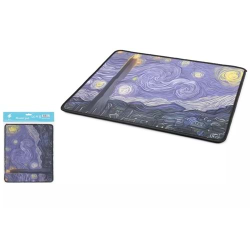 Mouse Pad 250x290 Hadron Onezore ZR1009 Van Gogh