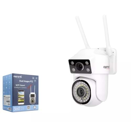 Güvenlik Wifi Kamera 2 Li 4 Mp 3.6 Mm Lens Siyah Hadron Wp244