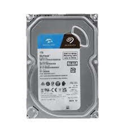 Hard Disk 3.5 İnç 1 TB 5900RPM 7-24 Seagate Skyhawk