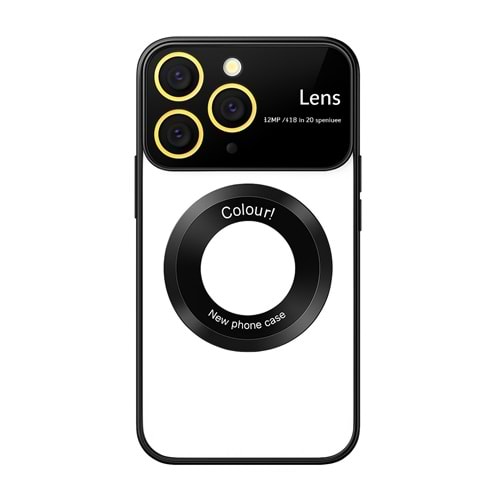 İphone 13 Pro Kılıf Kamera Korumalı Magsafe Colourl Siyah