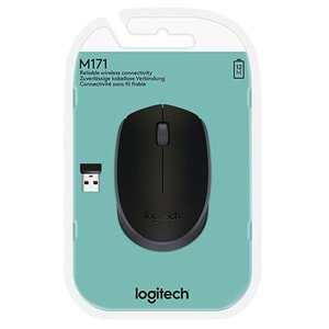 Mouse Kablosuz 2.4 Ghz Logitech M171 Siyah