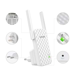 Access Point Menzil Genişletici 300Mbps 2 Anten Tenda A9