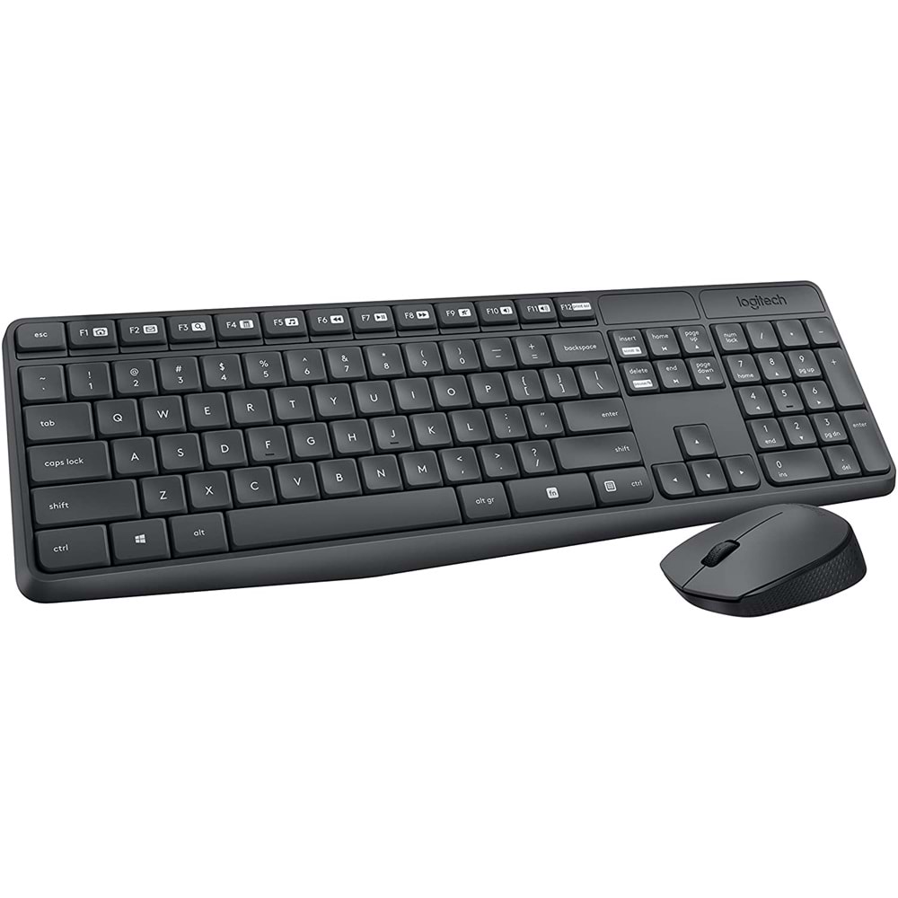 Klavye Mouse Set Q Kablosuz Logitech MK235
