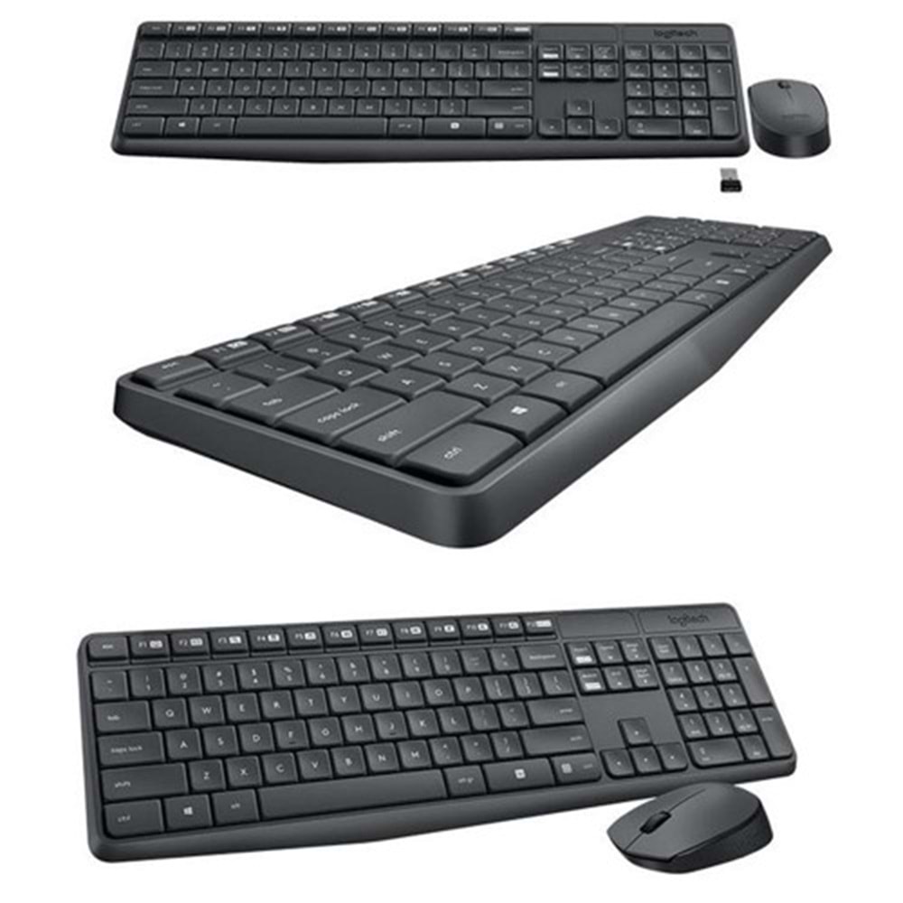 Klavye Mouse Set Q Kablosuz Logitech MK235
