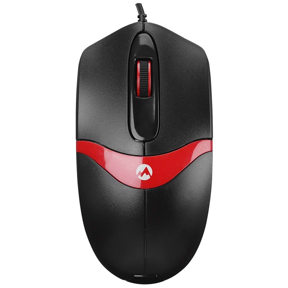 Mouse Optik 3D 1200 Dpi Everest Sm-220 Siyah Kırmızı