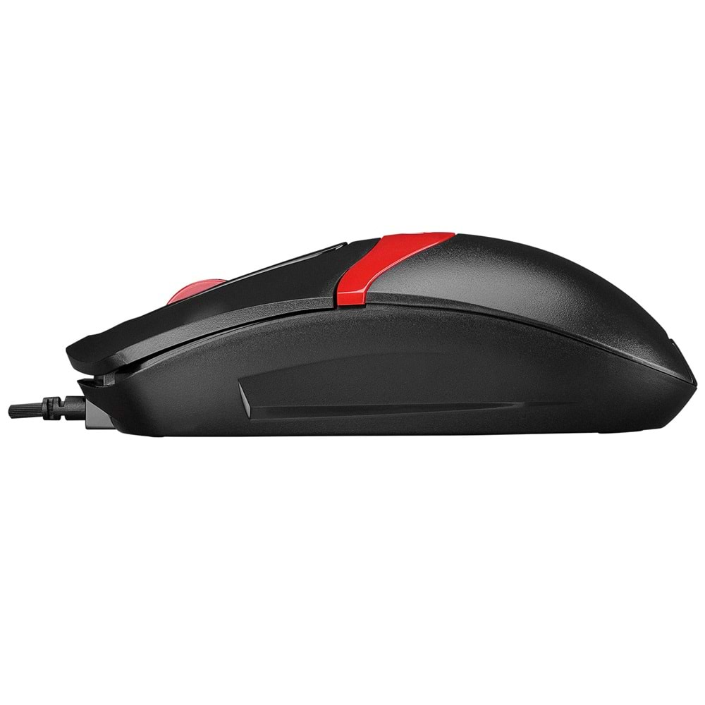 Mouse Optik 3D 1200 Dpi Everest Sm-220 Siyah Kırmızı