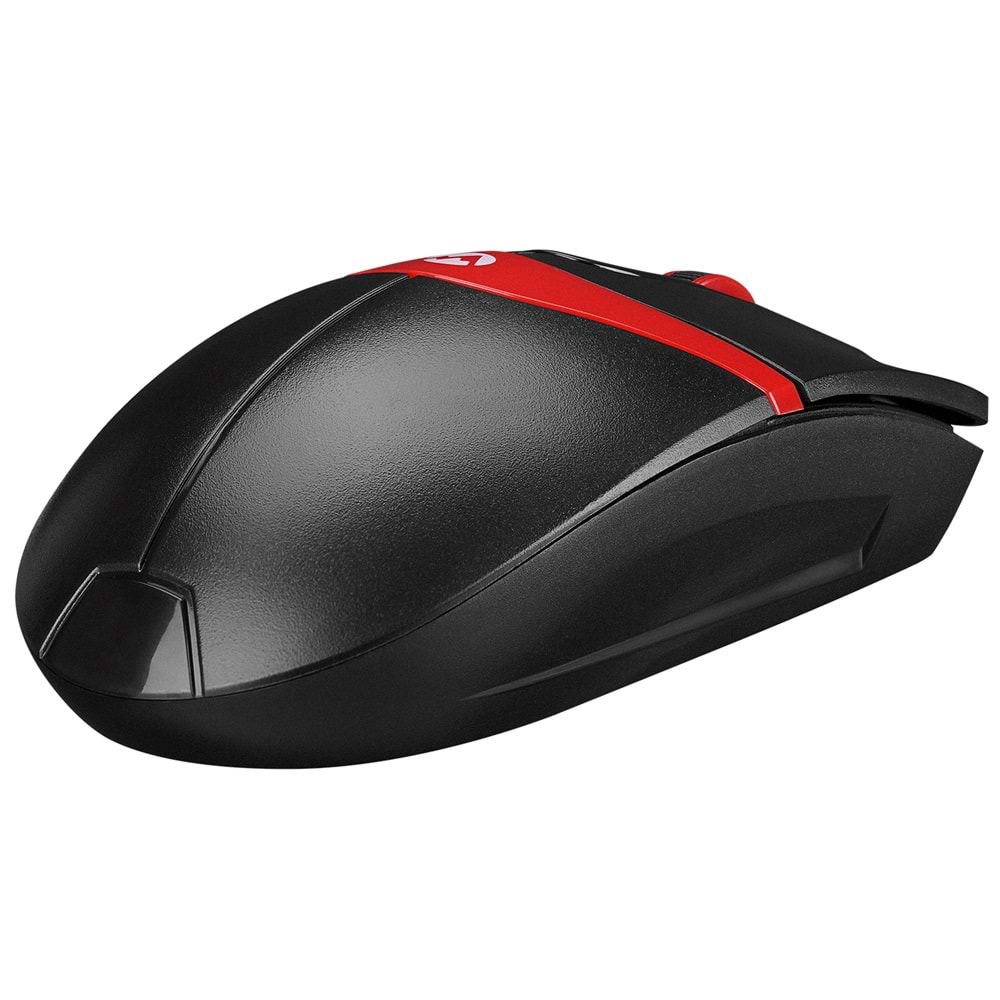 Mouse Optik 3D 1200 Dpi Everest Sm-220 Siyah Kırmızı