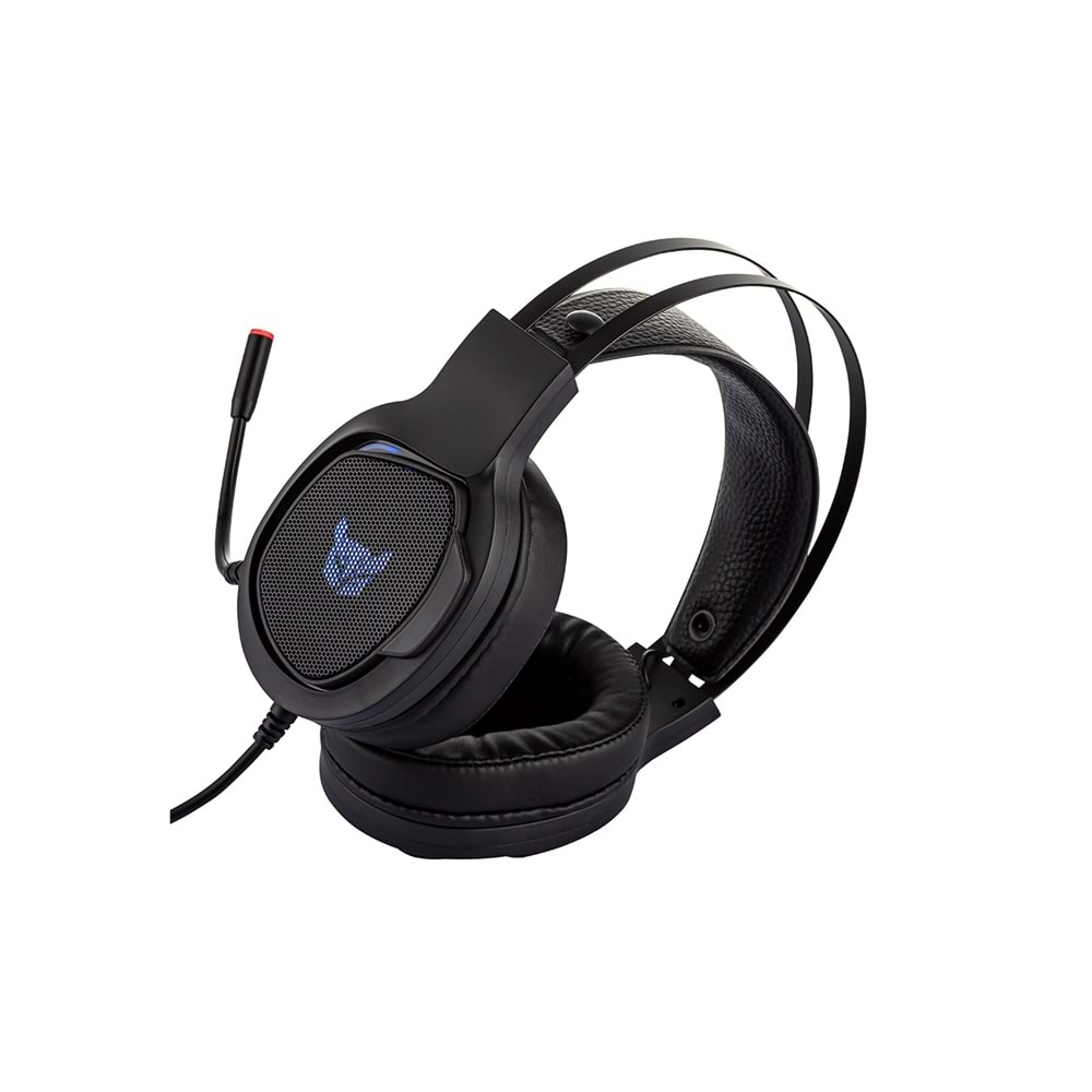 Kulaklık Mikrofonlu Oyuncu Usb 7.1 RGB Ledli Rowl RGH-01 TYTO Siyah