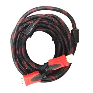 Hdmı Kablo 15 Metre Örgülü Apricot AP-HDK15