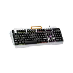 Klavye Oyuncu Gaming Işıklı Rainbow Efektli Lenovo Lecoo KB123