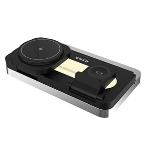 Şarj Aleti Kablosuz Magsafe Telefon Akıllı Saat Kulaklık 3 İn 1 15W S-link SW-CWF120