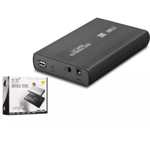 Hard Disk Kutusu 3.5 İnç Sata Usb 2.0 Metal Kasa Hadron HDX1753
