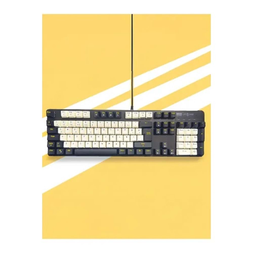 Klavye Oyuncu Gaming RGB Mekanik Blue Switch Secuzi LIG-3101