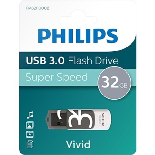 Flash Bellek 32 GB USB 2.0 Philips FM32FD00B